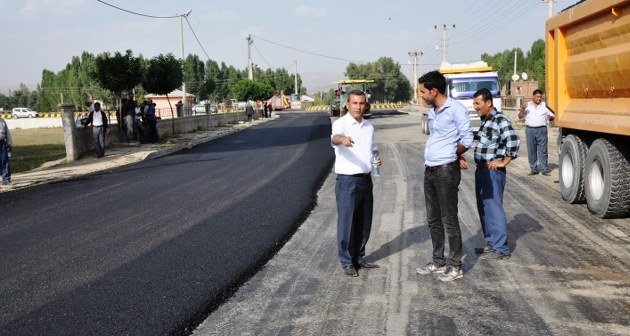 Günkırı anayolu sıcak asfaltla yepyeni bir görünüm kazandı