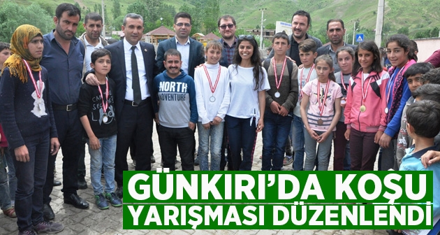 Günkırı'da bahar etkinliği kapsamında koşu yarışması düzenlendi