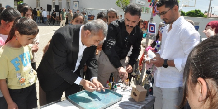 Günkırı’da Öğrencilerin Sanat Dolu Sergisi Büyük İlgi Gördü