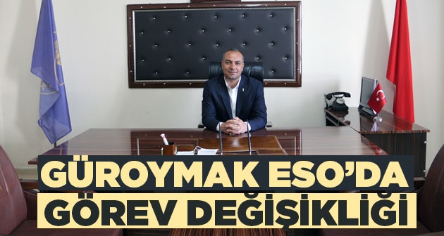 Güroymak Esnaf ve Sanatkarlar Odası’nda görev değişikliği