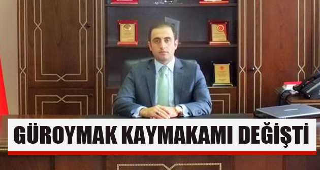 Güroymak Kaymakamlığına Ufuk Özen Alibeyoğlu atandı