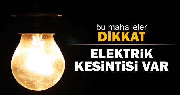 Güroymak'ta 2 gün elektrik kesintisi uygulanacak