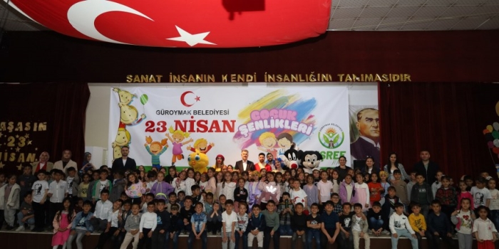 Güroymak’ta 23 Nisan Çocuk Şenlikleri Coşkuyla Kutlandı