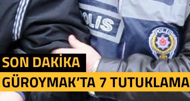 Güroymak'ta 8 kişiden 7'si tutuklandı