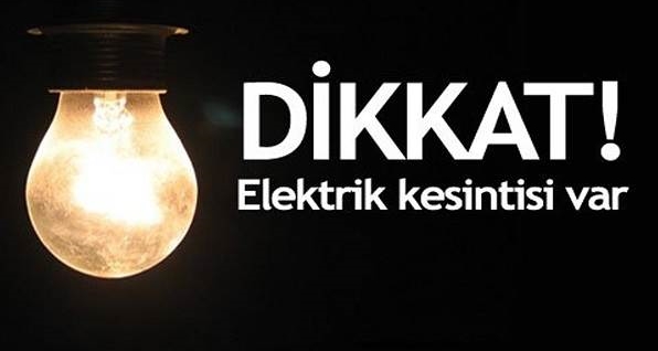 Güroymak'ta elektrik kesintisi uygulanacak