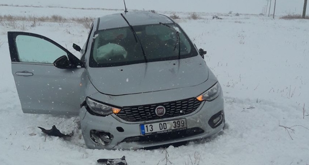 Güroymak'ta meydana gelen trafik kazasında 2 kişi yaralandı