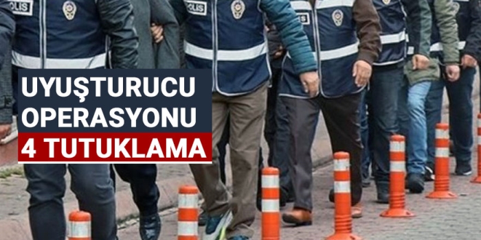 Güroymak'ta uyuşturucu operasyonu 4 tutuklama!