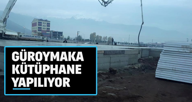 Güroymak’ta yeni bir kütüphane yapılıyor