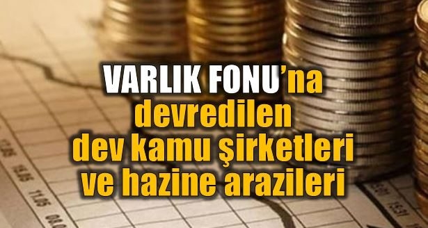 Hangi kurumlar varlık fonuna devredildi ? 