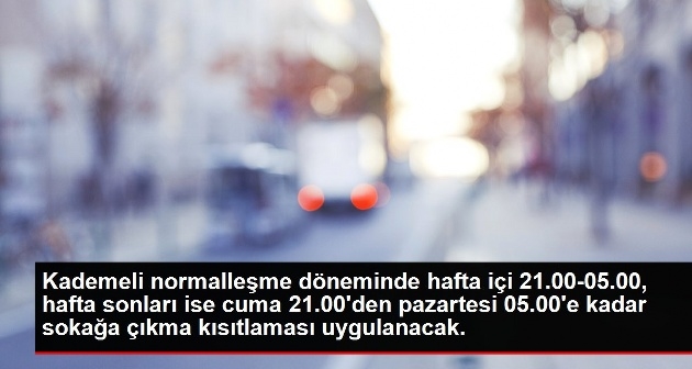 İçişleri Bakanlığı'ndan yeni genelge: Kademeli normalleşme dönemi