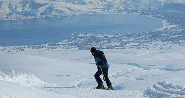 Nemrut'ta Kayak Sezonu Açıldı