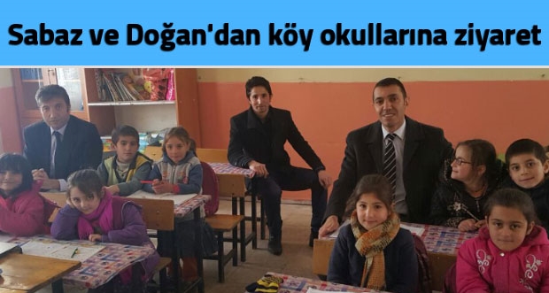 Sabaz'dan Yayladere ve Bölmedere köy okullarına ziyaret