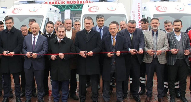 Sağlık Bakanlığı'ndan Bitlis'e 16 Ambulans