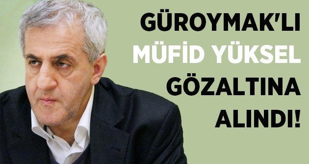 Sosyolog Müfid Yüksel gözaltına alındı