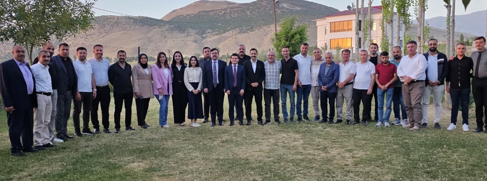 Güroymak Kaymakamı Savcı ve Hakim İçin Veda Yemeğine Katıldı