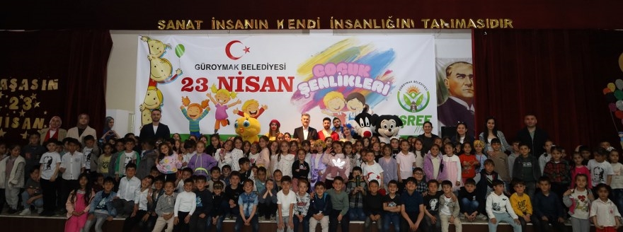 Güroymak’ta 23 Nisan Çocuk Şenlikleri Coşkuyla Kutlandı