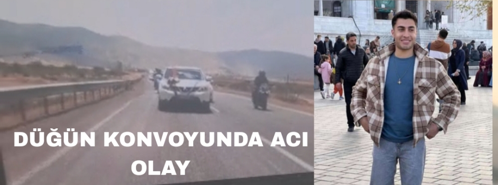 Güroymak’ta Düğün Konvoyunda Trajik Kaza